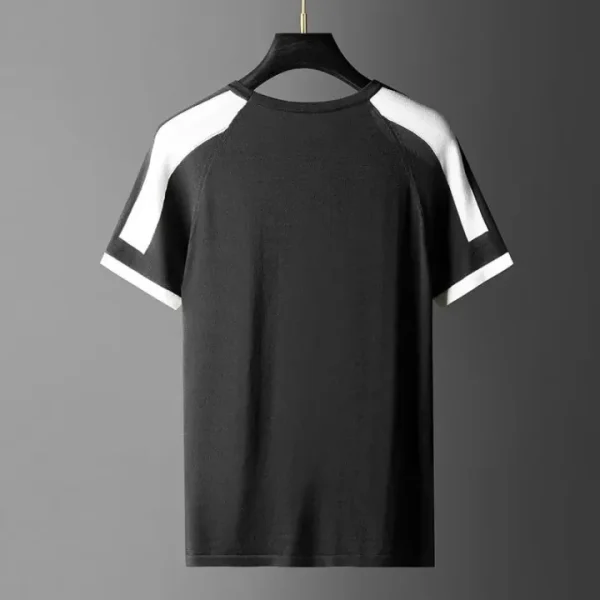 Black and White Men's T-shirt